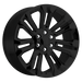 Performance Replicas 205GB-2295824 PR205 22X9 6X5.5 G-BLK 24MM - Truck Part Superstore
