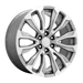 Performance Replicas 211SM-2295828 PR211 22X9 6X5.5 SLV MACH-FC 28MM - Truck Part Superstore
