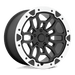 Performance Replicas 215BM-218519 PR215 20X10 5X5.5 M-BLK MACH 19MM - Truck Part Superstore