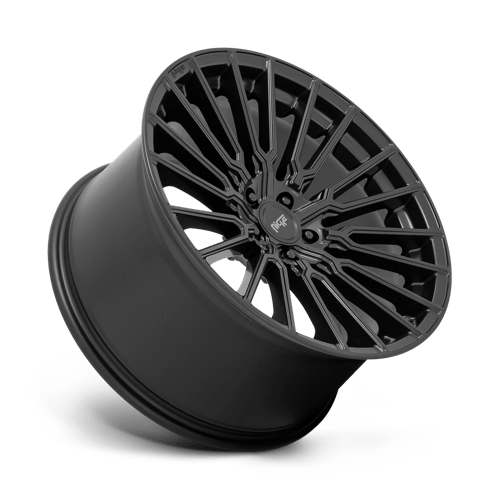 Niche 1PC M2502005F8+40 M250 20X10.5 5X112 MT-BLK 40MM - Truck Part Superstore