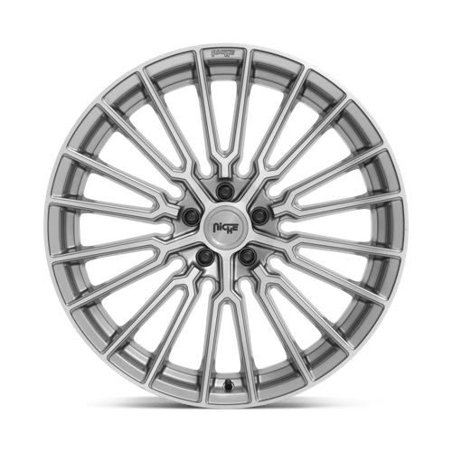 Niche 1PC M251198521+35 M251 19X8.5 5X120 PLTN-BRSHD 35MM - Truck Part Superstore