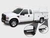 Carr 501020 WTS; 24" Retractable Step (Undermount,Ext Flat Surf); XP3 Blk /Glvznd - Truck Part Superstore
