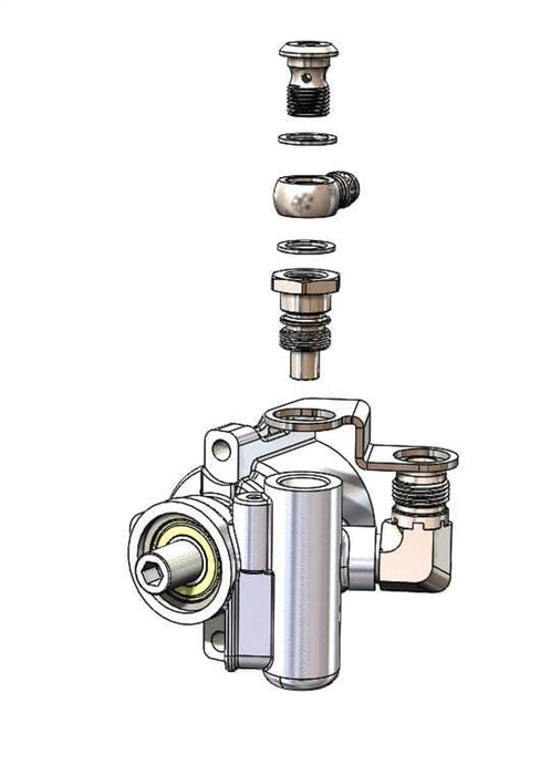 Earl's Performance PS0002ERL Remote Reservoir Adapter Kit - Truck Part Superstore