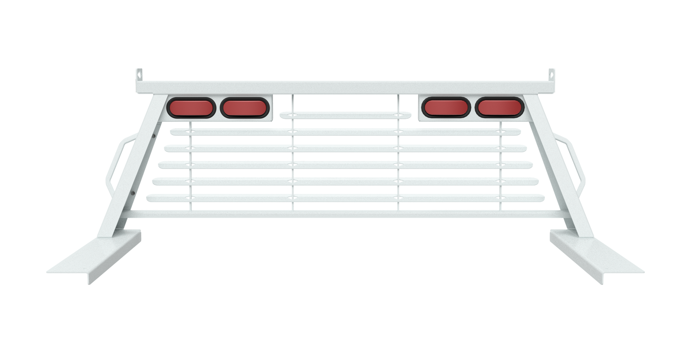 B&W Trailer Hitches PUCP7501WA B&W Custom Headache Rack w/ LED Brake, Turn, Tail Lights for Ford Trucks - Truck Part Superstore