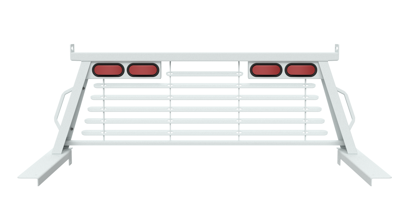 B&W Trailer Hitches PUCP7503WA B&W Custom Headache Rack w/ LED Brake, Turn, Tail Lights for Ford Trucks - Truck Part Superstore
