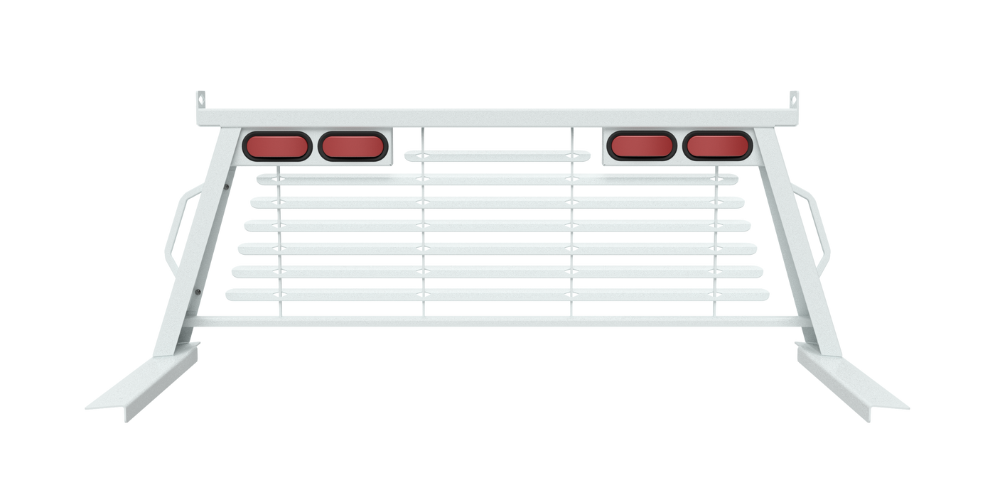 B&W Trailer Hitches PUCP7520WA B&W Custom Headache Rack w/ LED Brake, Turn, Tail Lights for Dodge Trucks - Truck Part Superstore