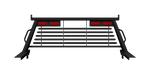 B&W Trailer Hitches PUCP7542BA B&W Custom Headache Rack w/ LED Brake, Turn, Tail Lights for Chevy Trucks - Truck Part Superstore