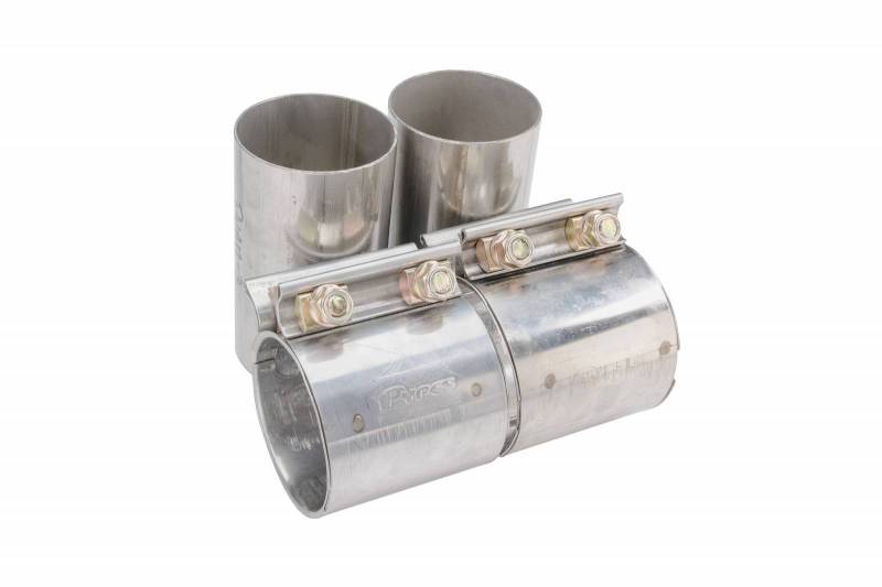 Pypes Performance Exhaust PVA12-3K Exhaust Pipe Adapter 15-16 Mustang GT 3 in Hardware Not Included Natural 409 Stainless Steel Pypes Exhaust - Truck Part Superstore