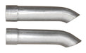 Pypes Performance Exhaust PVD10 Downturns 2.5 in Natural Finish Hardware Not Incl 409 Stainless Steel Pypes Exhaust - Truck Part Superstore