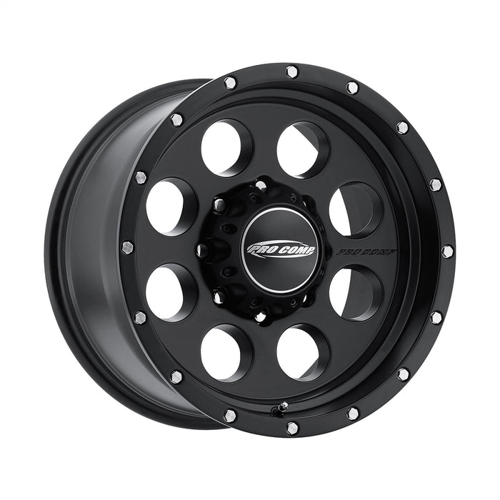 Pro Comp Alloy Wheels 5045-7982 Series 5045 Proxy 17x9 with 8 on 6.5 Bolt Pattern 4.75 Backspace Satin Black Finish Pro Comp Alloy Wheels - Truck Part Superstore