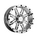 Pro Comp Alloy Wheels 6631-2936 Series 6631 20x9 with 6 on 135 Bolt Pattern 5 Backspace Chrome Finish Pro Comp Alloy Wheels - Truck Part Superstore