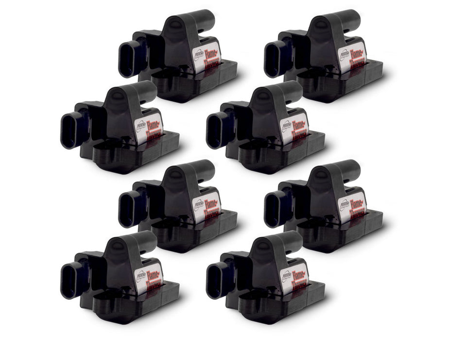 Pertronix 30818 Coil Flame-Thrower GM LS Truck; Square; Set of 8; 1999-07 - Truck Part Superstore