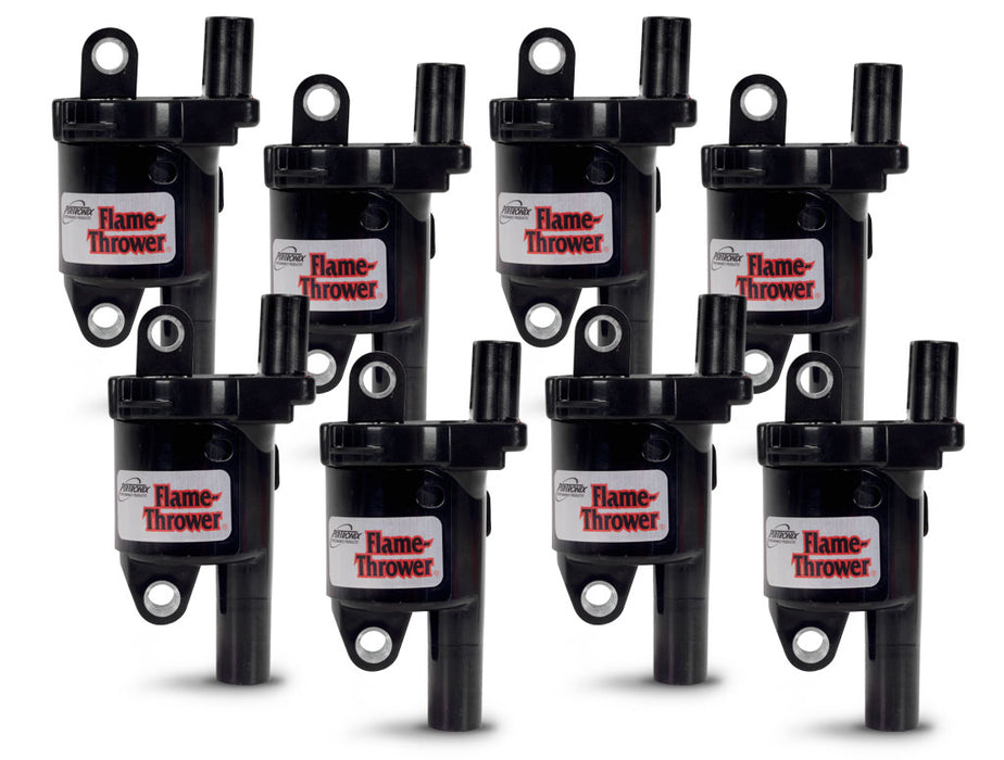 Pertronix 30868 Coil Flame-Thrower GM Gem V LT1 Round; Set of 8; 2014-2020 - Truck Part Superstore