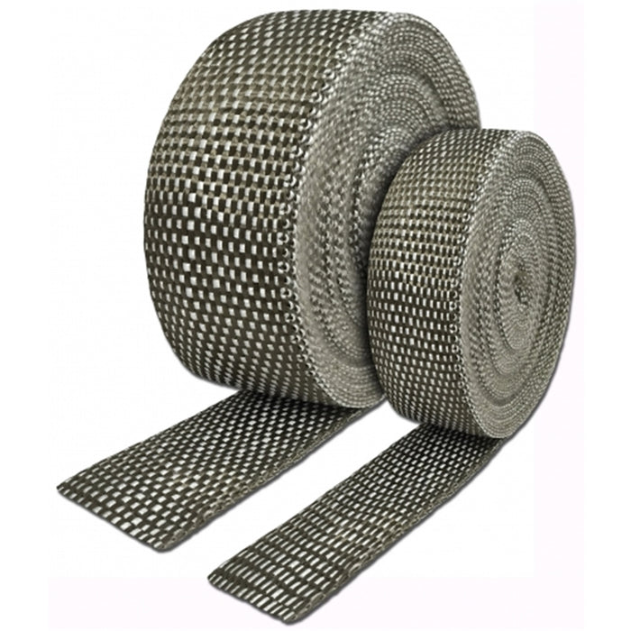 Thermo Tec 11061 Exhaust Wrap 50 Foot x 1 Inch Platinum Weave Lock Up To 1800 Degree F Rogue Series Thermo Tec - Truck Part Superstore