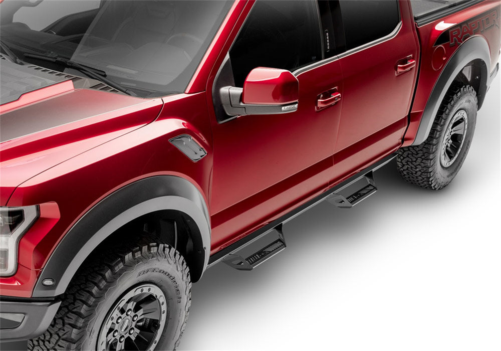 N-Fab PRF0984CC-TX Predator Pro-Cab Len (2 Steps)-09-14 F150 SuperCrew-TX Blk - Truck Part Superstore