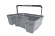 DECKED AD17-DDRAWERGANIZER Double DRAWERGANIZER Drawer Bin; Light Gray; w/Handle; 68 lbs. Carry Load; - Truck Part Superstore