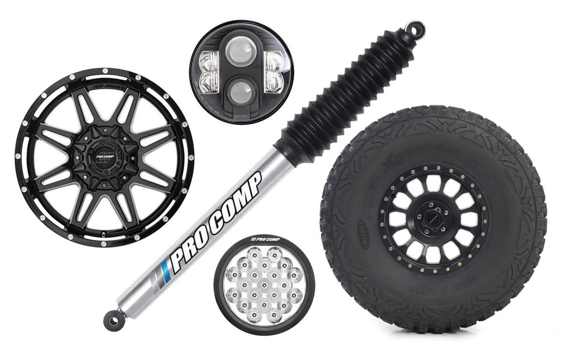 Pro Comp Suspension 76410P Dual LED Sport Light Kit 07 - Pres Wrangler JK Pro Comp Suspension - Truck Part Superstore