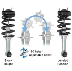 Pro Comp Suspension ZX2078 Pro Runner SS Monotube Shock Absorber 07-13 Tundra FRT 2.5 Inch Pro Comp Suspension - Truck Part Superstore