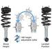 Pro Comp Suspension ZX2056 Pro Runner Monotube Shock Absorber 97-06 Wranger TJ 4WD FRT 4 Inch Pro Comp Suspension - Truck Part Superstore