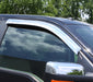 Auto Ventshade (AVS) 682099 Chrome Ventvisor™ Deflector 2 pc.; Front; Outside Mount; - Truck Part Superstore