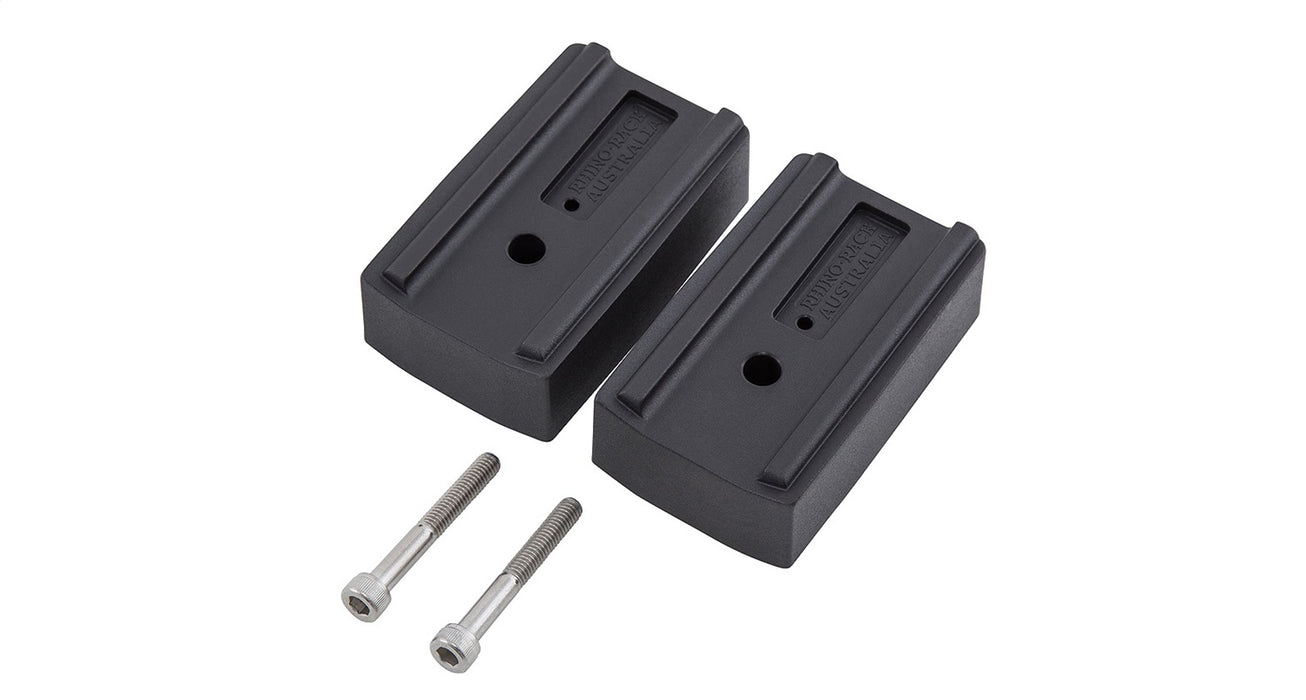 Rhino-Rack USA QMVA25 Quick Mount Vortex Spacers; 25mm; Fits 2 Bar; Pair; - Truck Part Superstore