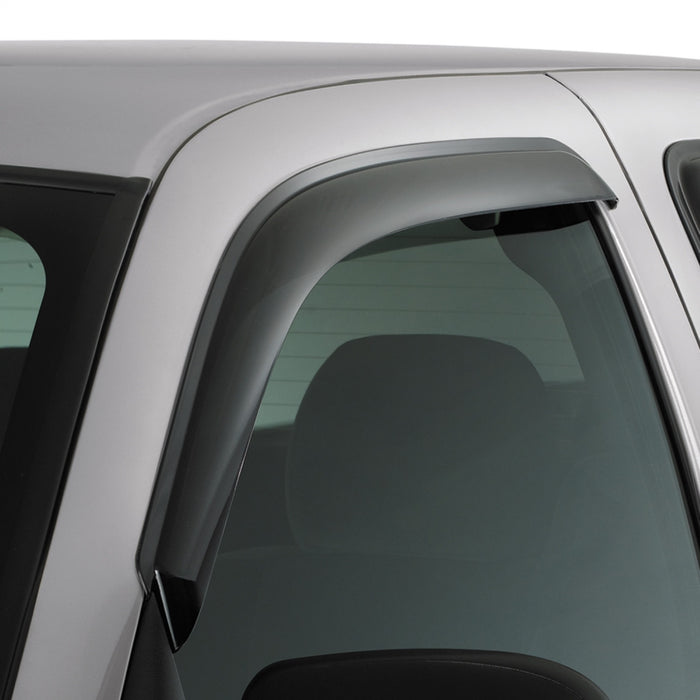 Auto Ventshade (AVS) 92430 Ventvisor® Deflector 2 pc.; Front; Smoke; Outside Mount; - Truck Part Superstore