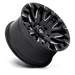 Fuel 1PC D82818908950 D828 18X9 6X135 G-BLK-MILL 1MM - Truck Part Superstore
