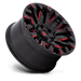 Fuel 1PC D82918908450 D829 18X9 6X5.5 G-BLK MILL-RD 1MM - Truck Part Superstore