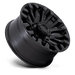 Fuel 1PC D83120901850 D831 20X9 8X180 BLK-OUT 1MM - Truck Part Superstore
