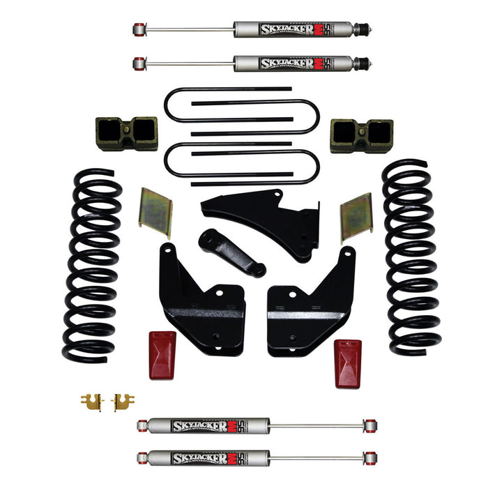 Skyjacker R13451K-M Suspension Lift Kit w/Shock M95 Performance Shocks 3.5-4 Inch Lift 13-19 Ram 3500 Incl. Front Coil Springs Rear Block And U-Bolts Skyjacker - Truck Part Superstore