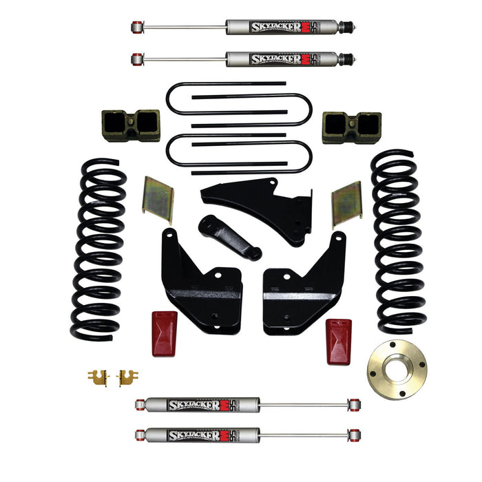 Skyjacker R13651K-M Suspension Lift Kit w/Shock M95 Performance Shocks 6 Inch Lift 13-19 Ram 3500 Incl. Front Coil Springs Rear Block U Bolt Skyjacker - Truck Part Superstore