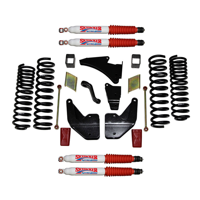 Skyjacker R14651K-N Suspension Lift Kit w/Shock Nitro Shocks 6 Inch Lift 14-19 Ram 2500 Incl. Front And Rear Coil Springs Skyjacker - Truck Part Superstore