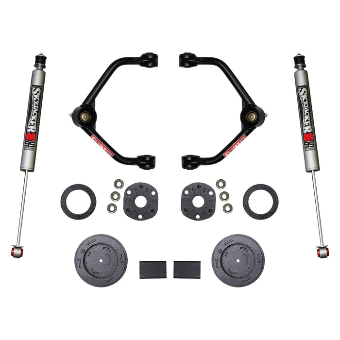 Skyjacker R1930PM 3 Inch Suspension Lift Kit With Front Strut Spacers Front Upper A-arms Rear Coil Spring Spacers Rear Bump Stop Spacers And Rear M95 Monotube Shocks 2019-2021 Ram 1500 Skyjacker - Truck Part Superstore