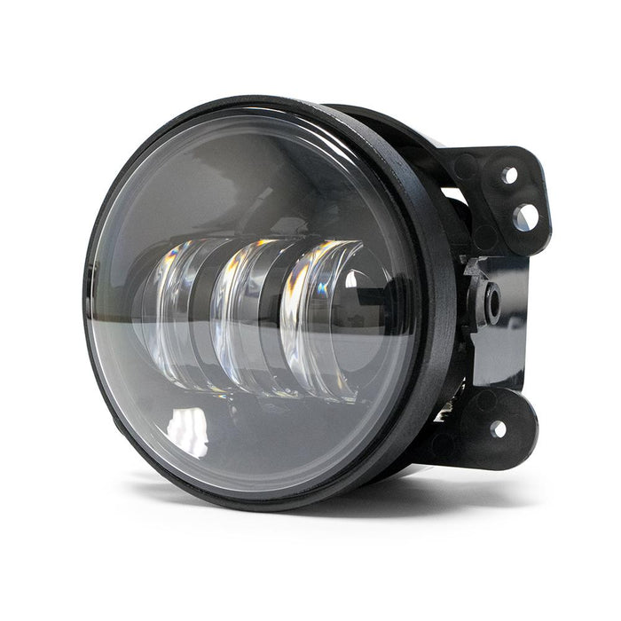 DV8 Offroad R4FL16W3W Jeep JK 4 Inch LED 30W Replacement Fog Lights 07-18 Wrangler JK DV8 Offroad - Truck Part Superstore