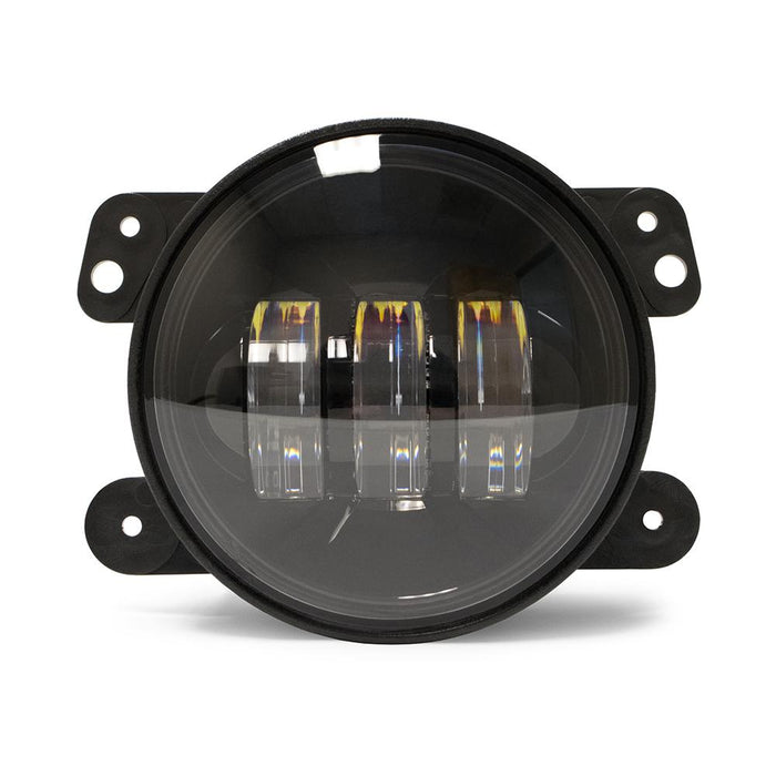 DV8 Offroad R4FL16W3W Jeep JK 4 Inch LED 30W Replacement Fog Lights 07-18 Wrangler JK DV8 Offroad - Truck Part Superstore
