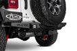 Addictive Desert Designs R961321280103 Stealth Fighter Rear Bumper; Hammer Black; w/Backup Sensor; - Truck Part Superstore