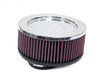 K&N RA-098V Universal Clamp-On Air Filter - Truck Part Superstore