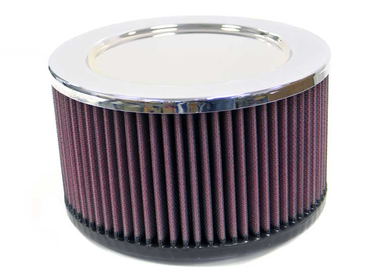 K&N RA-099V Universal Clamp-On Air Filter - Truck Part Superstore