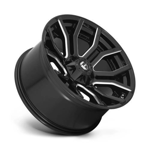 Fuel 1PC D71120009847 D711 20X10 6X135/5.5 GL-BLK-MIL -18MM - Truck Part Superstore