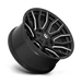 Fuel 1PC D71120001747 D711 20X10 8X170 GL-BLK-MIL -18MM - Truck Part Superstore
