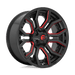 Fuel 1PC D71222001747 D712 22X10 8X170 GL-BLK-RTTC -18MM - Truck Part Superstore