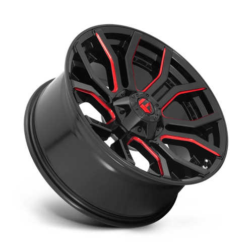Fuel 1PC D71222001747 D712 22X10 8X170 GL-BLK-RTTC -18MM - Truck Part Superstore