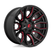Fuel 1PC D71220001847 D712 20X10 8X180 GL-BLK-RTTC -18MM - Truck Part Superstore