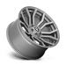 Fuel 1PC D71324209847 D713 24X12 6X135/5.5 BRSH-GNMTL-TTC -44MM - Truck Part Superstore