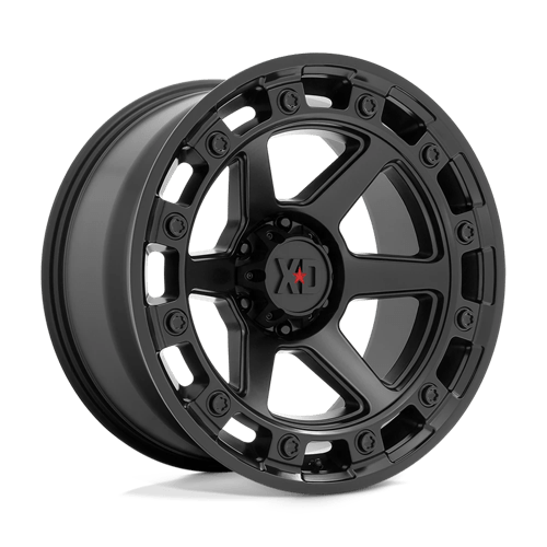 XD XD86221063718N XD862 20X10 6X135 S-BLK -18MM - Truck Part Superstore
