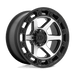 XD XD86221068518N XD862 20X10 6X5.5 S-BLK MACH -18MM - Truck Part Superstore