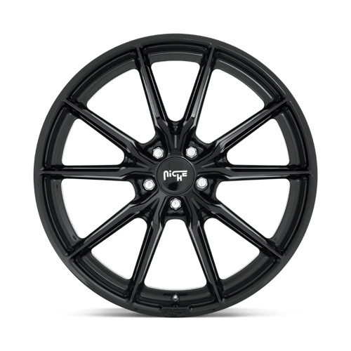 Niche 1PC M240200565+40 M240 20X10.5 5X4.5 GL-BLK 40MM - Truck Part Superstore
