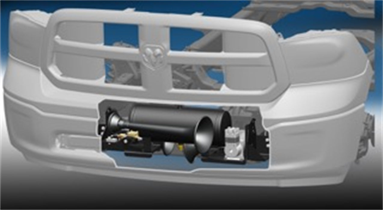 Kleinn Automotive Air Horns RAM1500-734 Train Horn And Onboard Air System w/Horn - Truck Part Superstore