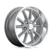 US Mag 1PC U11118806545 U111 18X8 5X4.5 MT-GNMTL-MACH 01MM - Truck Part Superstore