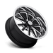 US Mag 1PC U11720806145 U117 20X8 5X4.75 GL-BLK-MIL 01MM - Truck Part Superstore